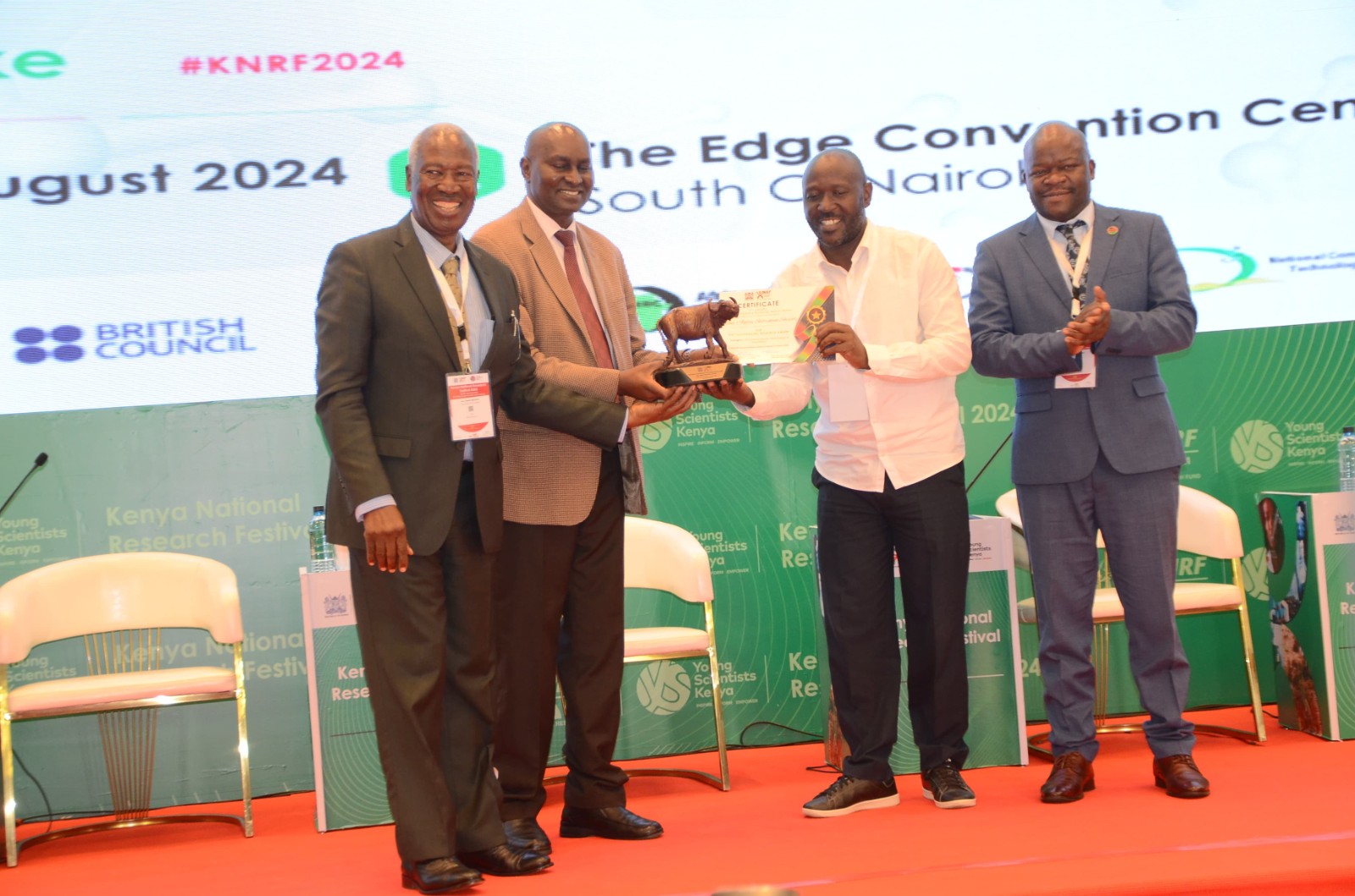 TUM’s Graduate, Don Shine in National Research Awards