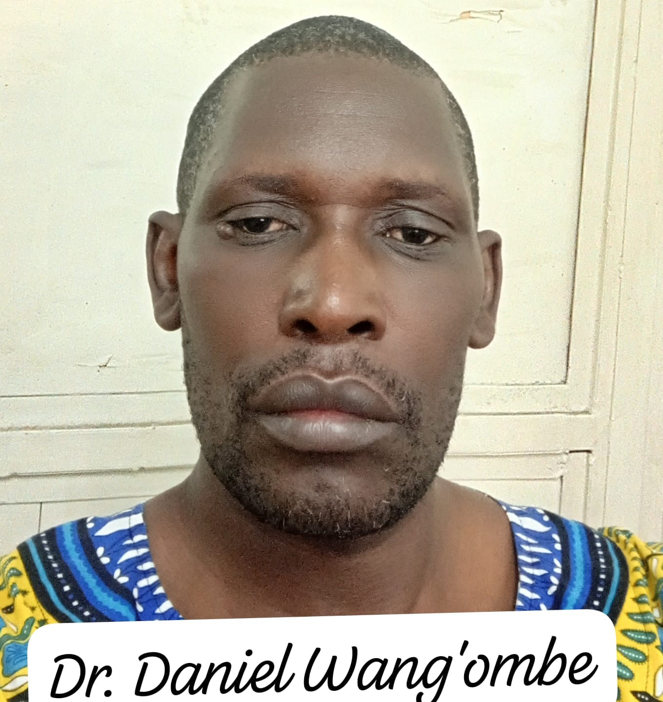 Dr. Wangombe Daniel Ngera